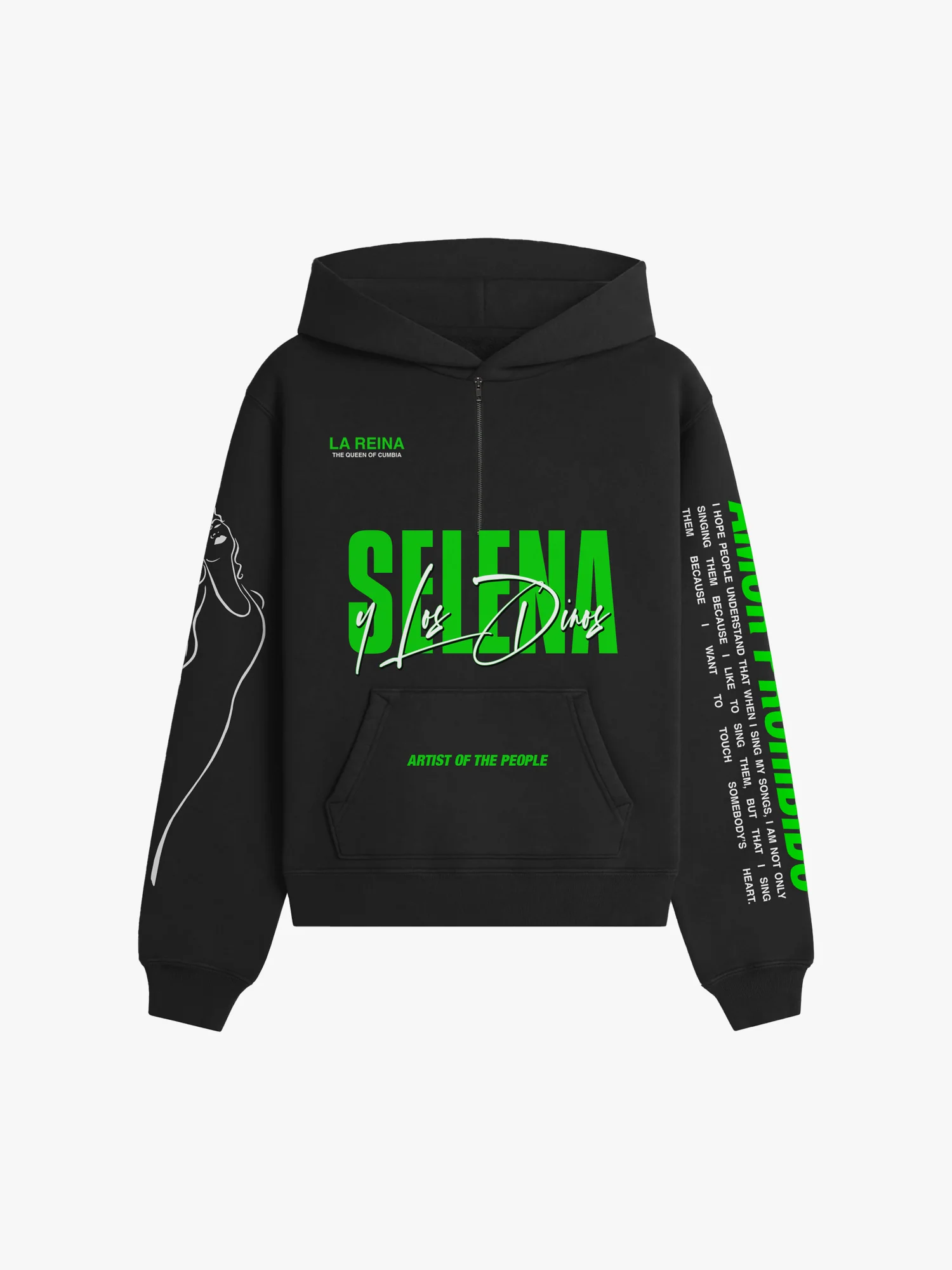 Artist of the Ppl Qtr Zip Hoodie - Image 7