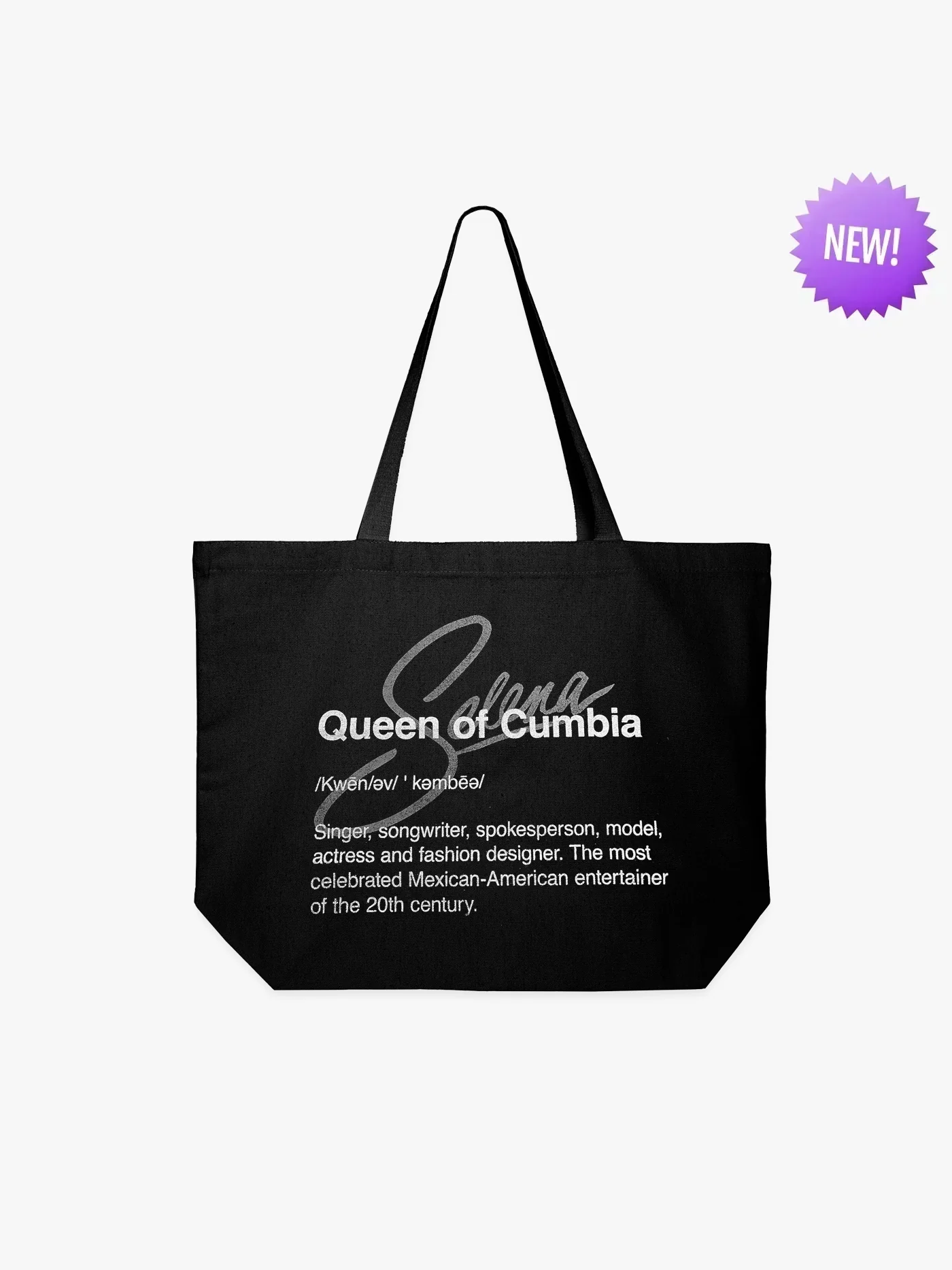 Selena Definition Tote Bag - Image 3
